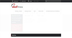 Desktop Screenshot of excelfitnessct.com